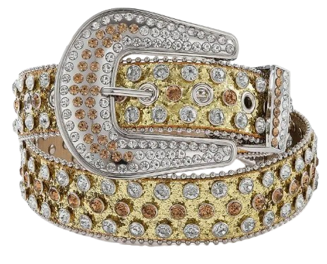 Y2K Rhinestone Belt