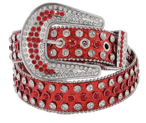 Y2K Rhinestone Belt