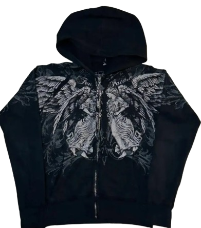 Men's Y2K Zip Up Angels