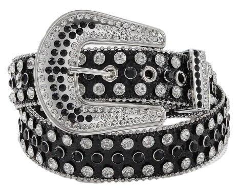 Y2K Rhinestone Belt